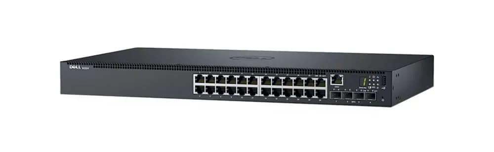HR7VR - Dell 24-Ports 1GbE RJ-45 4-Ports 10GbE SFP+ Managed Switch