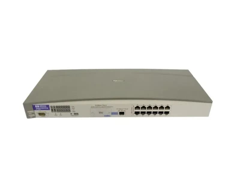 J3298A - HP 212M 12-Port + 1-Port SFP Layer 2 Switch