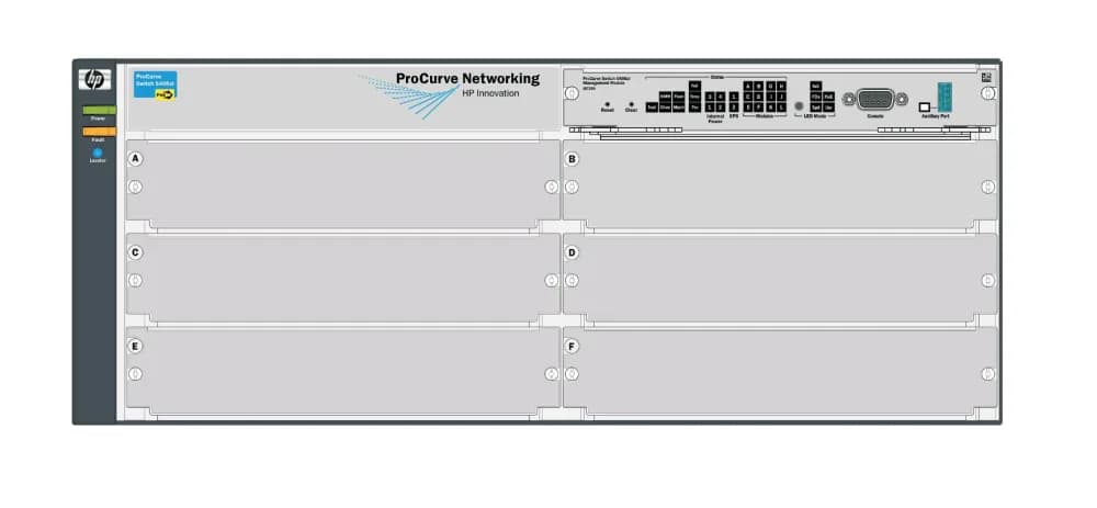 J8697A - HP ProCurve 5400zl 5406zl 6 x Expansion Slots Switch Chassis