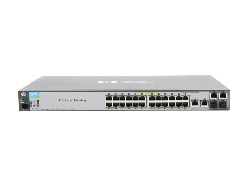 J9138A - HP 2520-24-PoE 28-Port + 2-Port SFP Layer 3 Switch