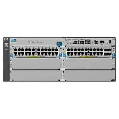 J9447A - HP 5400zl 44x RJ45 PoE+ 4x Open mini-GBIC 4x Open Switch