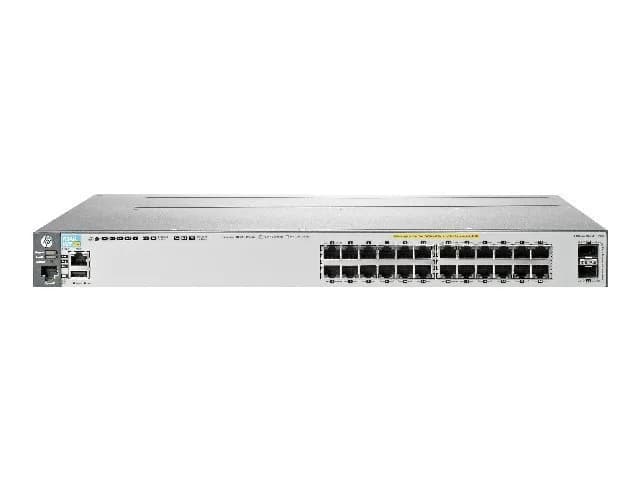 J9573-61001 - HPE 24x RJ-45 PoE+ 10/100/1000Base-T 2x SFP+ Switch