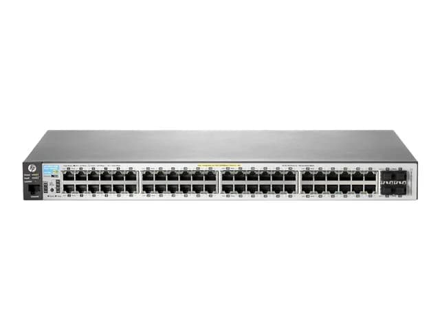J9772-60301 - HPE 2530-48G-PoE+ 48-Port + 4-Port SFP Layer 2 Switch
