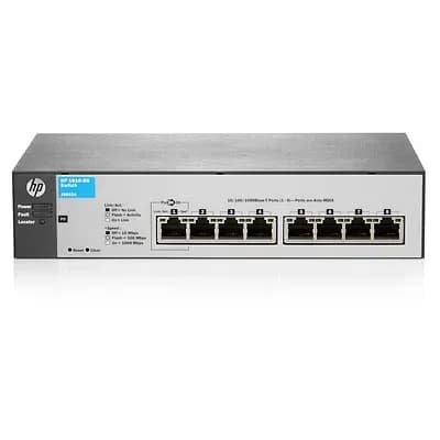 J9802A - HPE 1810-8G 8-Port + -Port Layer 2 Switch