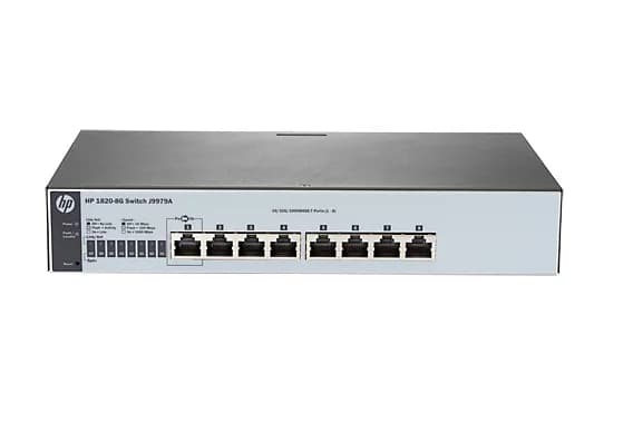 J9979-61001 - HPE 1820-8G 8-Port + -Port Layer 2 Switch