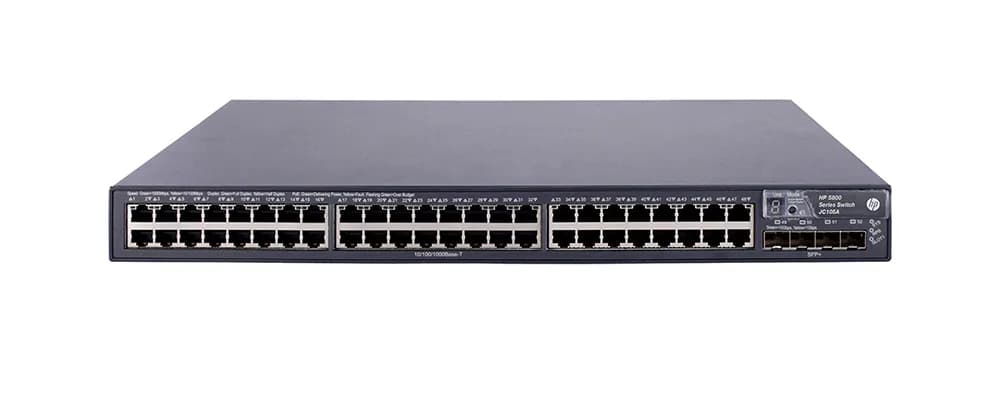 JC105-61101 - HPE A5800-48G 48-Port 5-Port SFP+ NIM L3 Switch