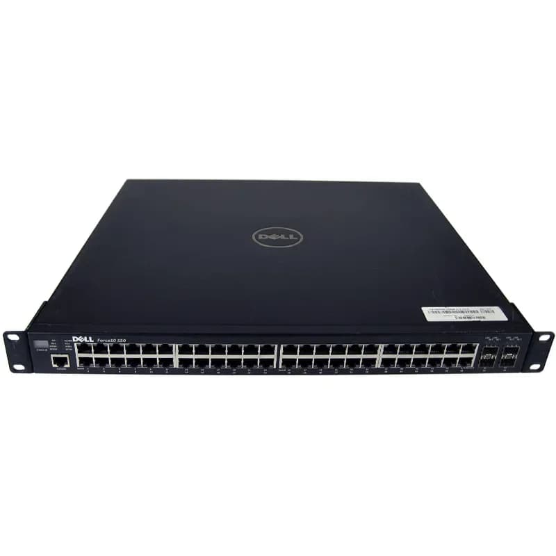 JDX09 - Dell Force10 S-Series S50 48-Ports PoE + 4-SFP Ports 1U Switch