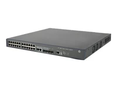 JG301C - HPE FlexNetwork 3600 24-Port PoE+ RJ-45 4-P SFP Switch