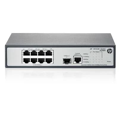 JG348A - HP 1910-8G 8-Port + 1-Port SFP Layer 3 Switch