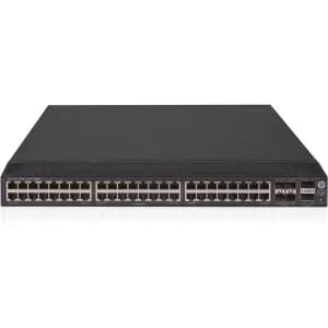 JG894AR - HP Flex Fabric 5700-48G-4XG-2QSFP+ 48 x RJ-45 Ports 10/100/1000Base-T + 4 x SFP+ Ports + 2 x QSFP+ Ports Layer2 Managed Rack-mountable Gigabit Ethernet Network Switch