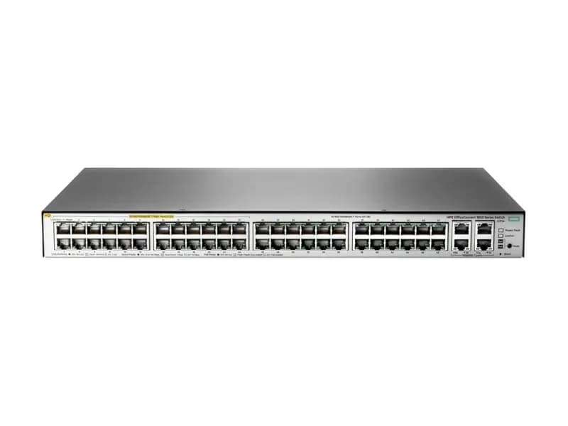 JL173A - HPE 1850-48G-4XGT-PoE+ 52-Port + -Port Layer 2 Switch