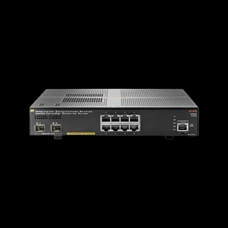 JL258-61101 - HPE Aruba 2930F 8-Ports PoE+ RJ-45 2x SFP+ L3 Switch