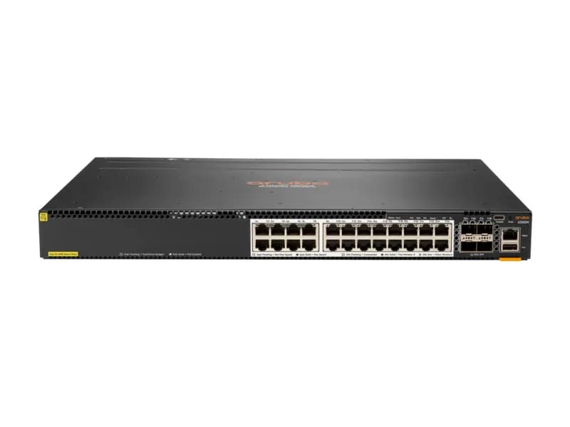 JL660-61101 - HPE Aruba 6300M 24-Ports PoE+ 4x SFP56 GE Switch