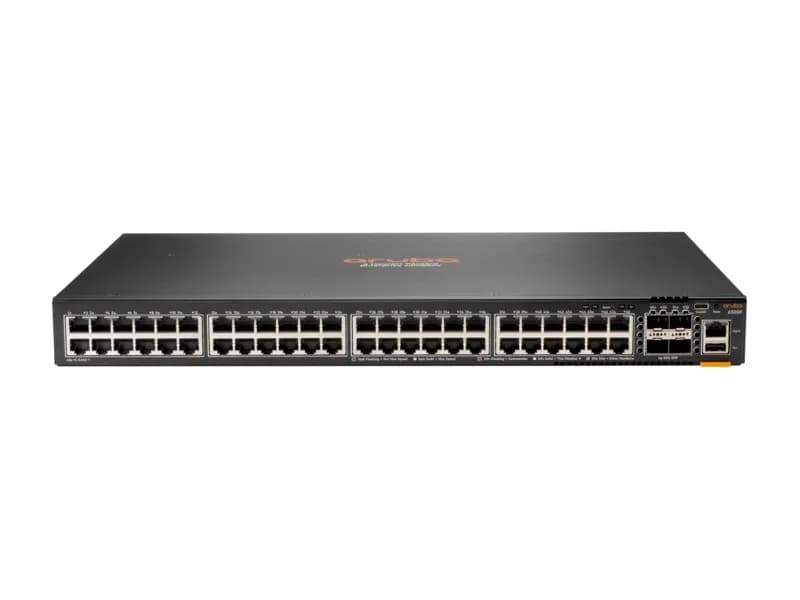JL667A - HPE Aruba 6300F 48x PoE+ 1000Base-T 4x SFP56 GbE Switch