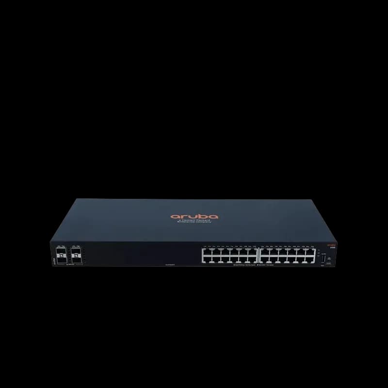 JL678A - HPE Aruba 6100-24G 24-Port 1000Base-T 4x SFP+ GbE Switch