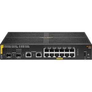 JL679-61101 - HPE Aruba 6100-12G 12-Ports PoE+ RJ-45 2x SFP+ Switch