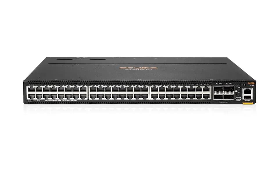 JL707-61001 - HPE Aruba 48-Ports 10GBase-T 4-Ports QSFP28 Switch