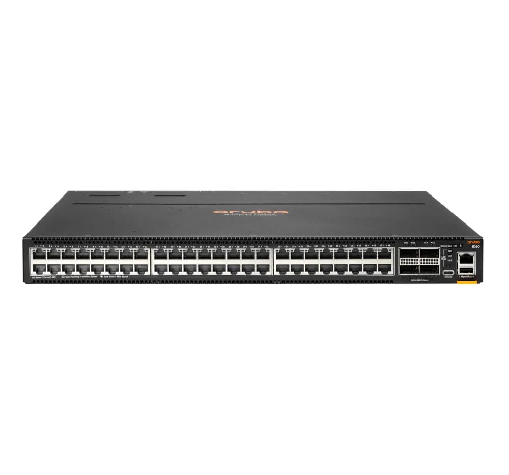 JL707A - HPE 8360-48XT4C 48-Port 4-Port QSFP28 Layer 3 Switch