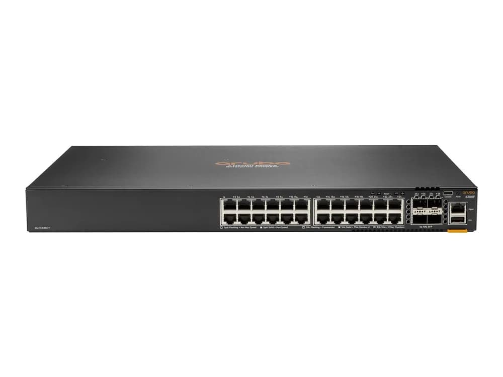 JL725-61221 - HPE 6200F 24-Ports PoE+ 4-Ports SFP+ Switch