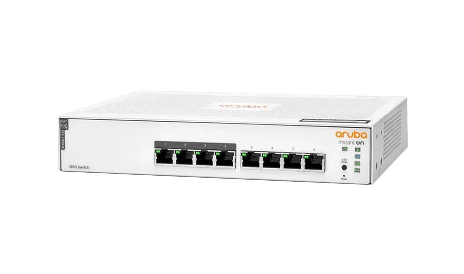 JL811A - HPE 1830 4-Ports PoE+ RJ-45 4-Ports RJ-45 Network Switch