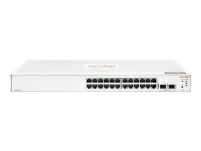 JL812A#ABA - HPE 24-Ports RJ-45 10/100/1000Base-T 2x SFP GbE Switch