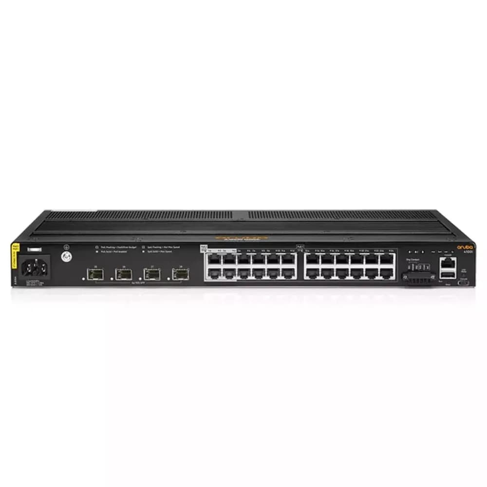 JL818A#ABA - HPE Aruba 24-PoE Ports 4x SFP+ Network Switch