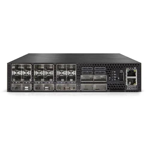 MSN2010-CB2FC - Mellanox 18x 10Gb/25GBase-X SFP28 + 4x QSFP28 Switch