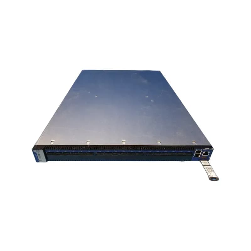 MSX6018F-1SFS - Mellanox 18-Port 10/100/1000Base-T QSFP Managed 648-Node Subnet Manager 1U Gigabit Ethernet Switch