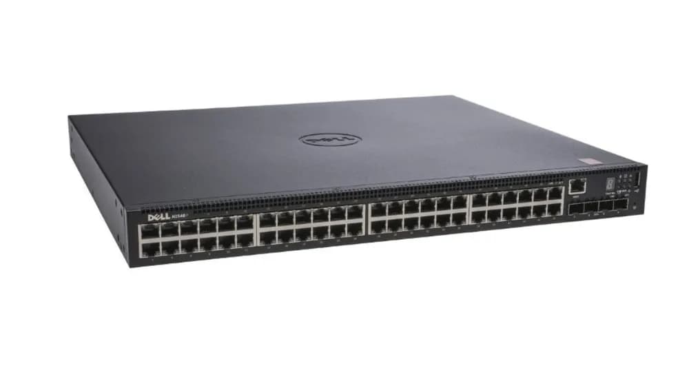 MY1X8 - Dell N1548P 48-Ports PoE+ RJ-45 4-Ports SFP+ L3 Network Switch