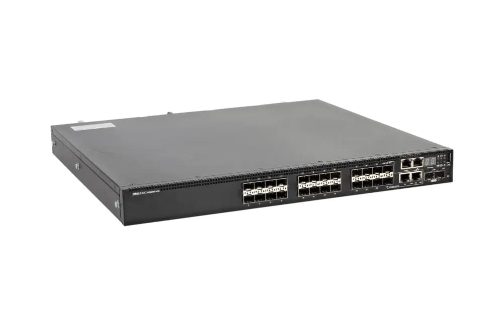 N3024EF-ONF - Dell N3024EF-ON 24-P SFP + 2-P SFP+ Switch