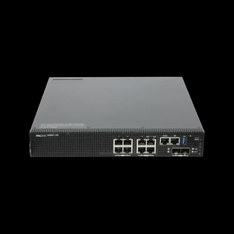 N3208PX-ON - Dell 4-Port 5G PoE++ RJ-45 4-Port PoE++ 2x SFP+ Switch