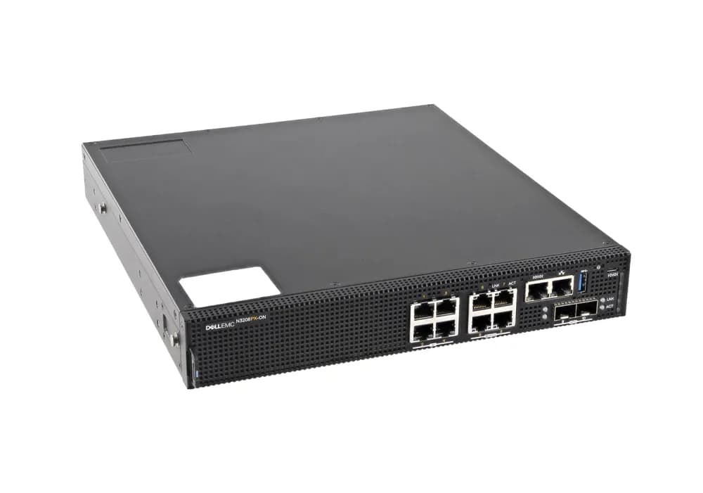 N3208PX-ONF - Dell 4-Ports RJ-45 + 4-Ports RJ-45 + 2-P SFP+ Switch