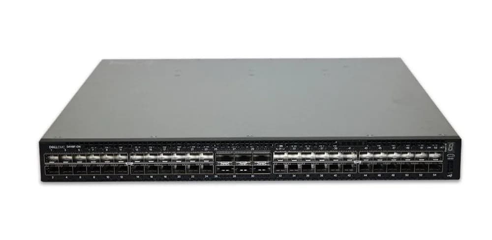 N87GG - Dell 48-Ports SFP+ 4-Ports QSFP28 2-Ports QSFP+ L3 Switch