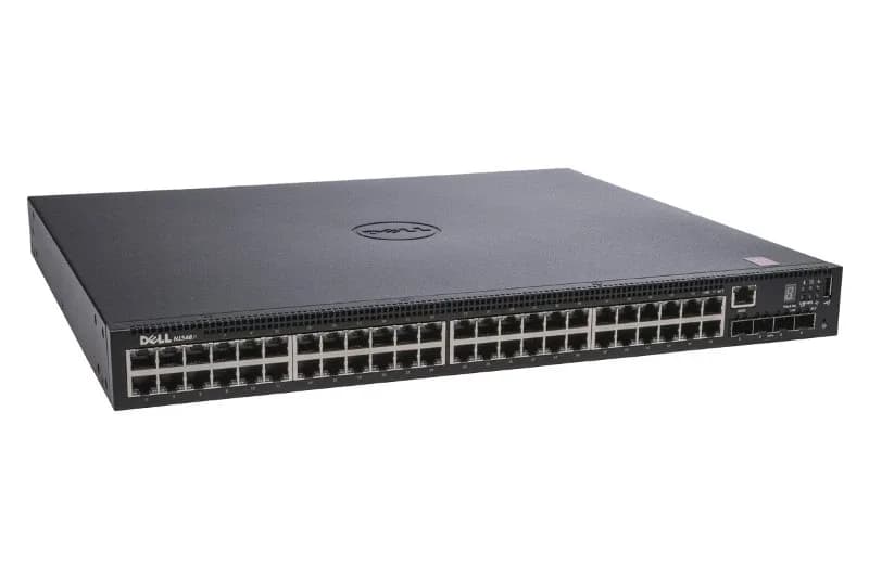 N8GX9 - Dell N1548P 48-Ports PoE+ RJ-45 4-Ports SFP+ Network Switch