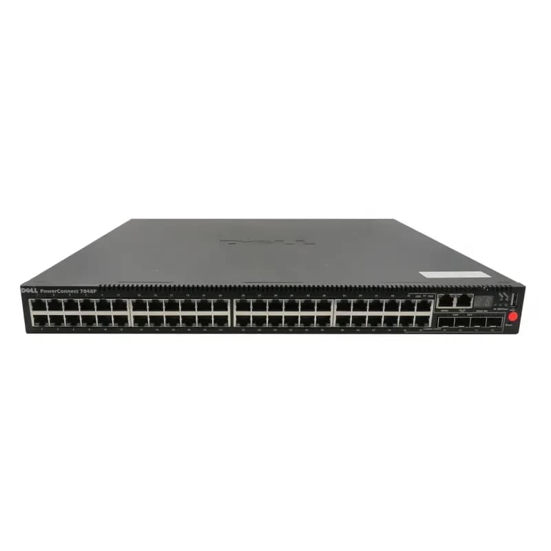 PC7048P - Dell PowerConnect 7048P 48-Ports 1000Base-T PoE L3 GE Switch