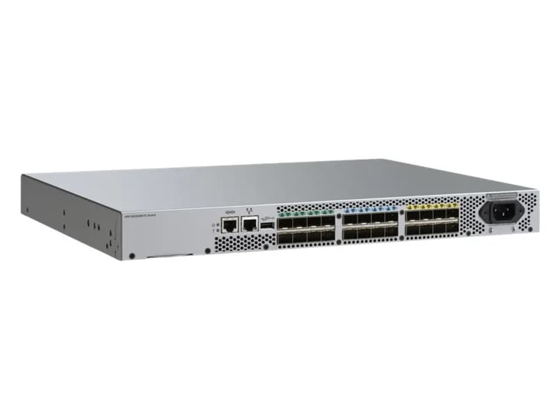 R4G55A - HPE SN3600B 16-Ports 32Gb SFP+ 8-Ports 16Gb SFP+ 1U FC Switch
