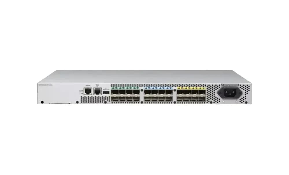 R4G55B - HP SN3600B 16-ports 32Gb SFP+ 8-ports 16Gb SFP+ 1U FC Switch