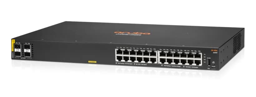 R8N87-61001 - HPE Aruba 6000 Series 28-Ports PoE Switch