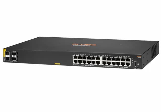 R8N87A - HPE Aruba CX 6000 24-Port PoE+ 1000Base-T GbE Switch