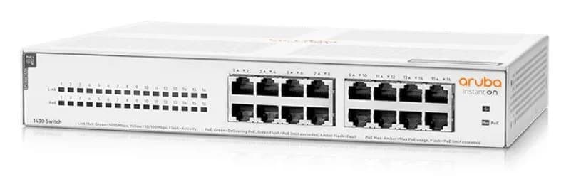 R8R48-61021 - HPE Instant On 1430 16-Port RJ-45 L2 Network Switch