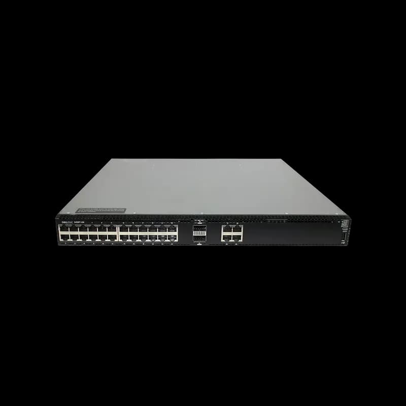 S4128T-ON - Dell 28x Fixed 1/10Gbe 10GBase-T 2x 100GbE QSFP28 Switch
