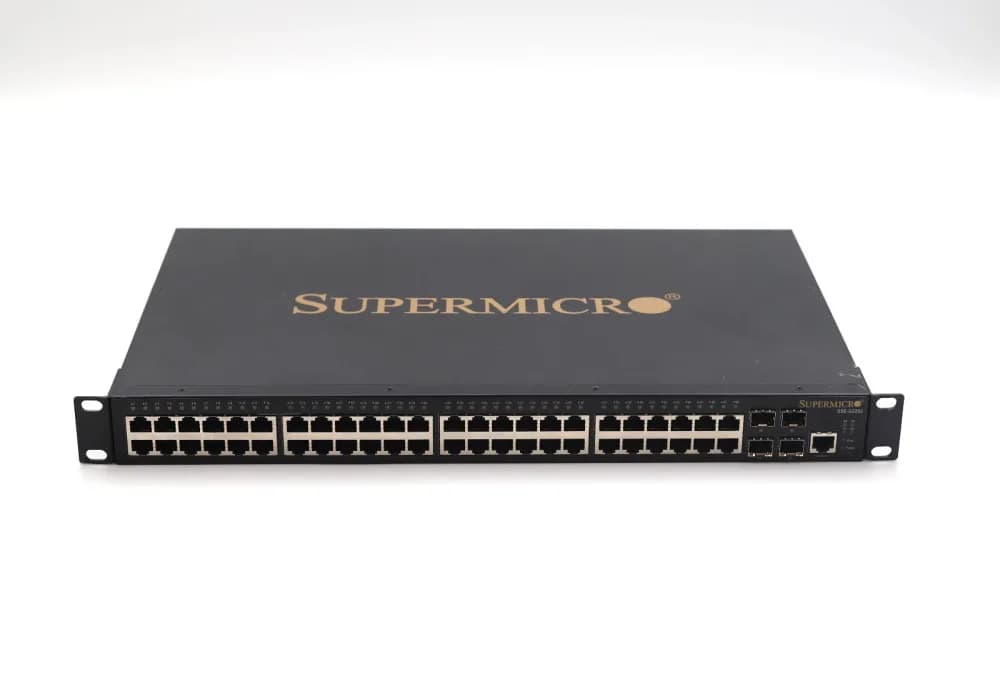 SSE-G2252 - Supermicro 48-Ports RJ-45 Layer2 GbE Managed Switch