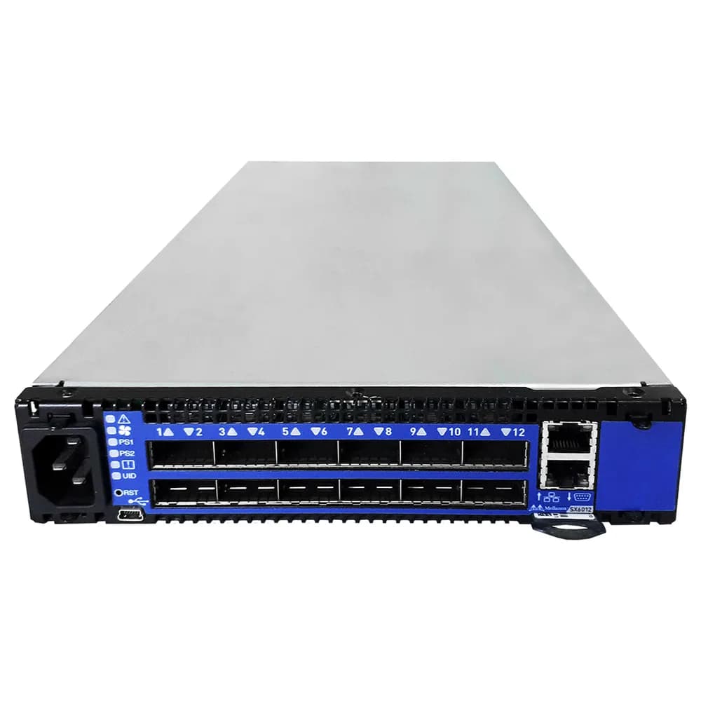 SX1012 - Mellanox SwitchX-2 12x Ports QSFP+ 56Gb/s Switch
