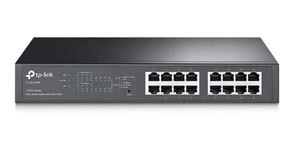 TL-SG1016PE - TP-LINK 16-Ports 1GBase-T (8-Ports PoE+) Switch