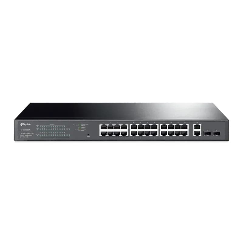 TL-SG1428PE - TP-LINK 28-Port Gigabit PoE Switch with 24-Port PoE+