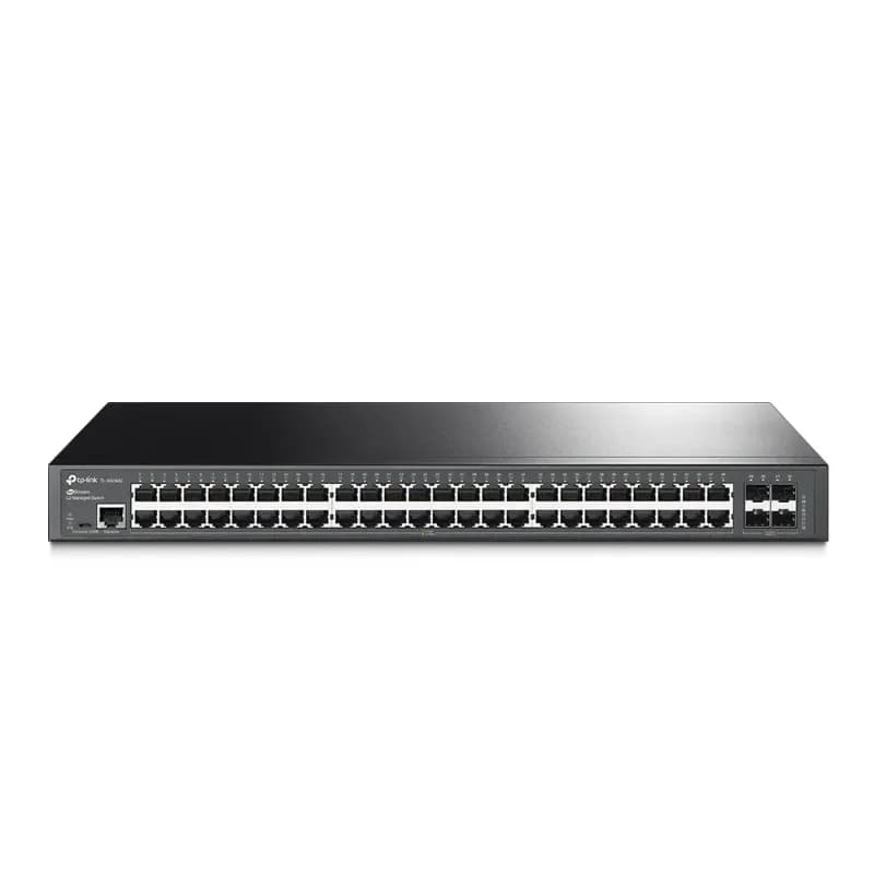 TL-SG3452 - TP-Link 48-Port Gigabit L2 Managed Switch with 4 SFP Slots