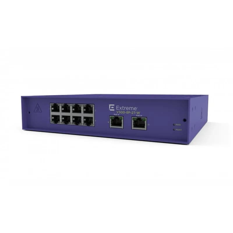 V300HT-8P-2X - Extreme Networks 8x PoE+ 2-Port 10Gb SFP+ Switch