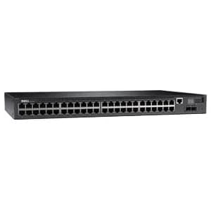 W97YV - Dell N2048P 48-Ports PoE+ RJ-45 2-Ports SFP+ L3 Network Switch