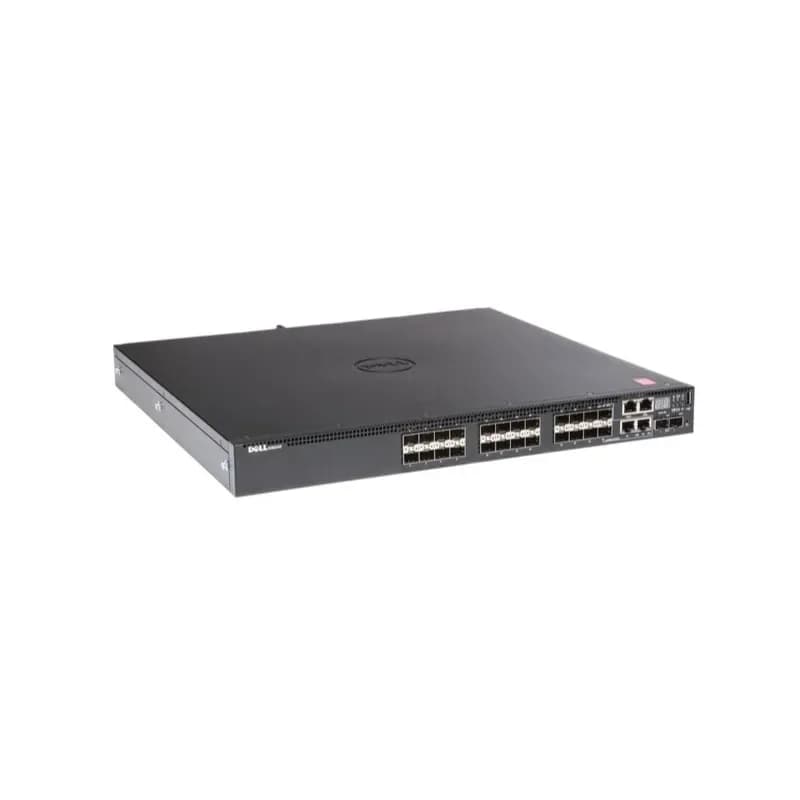 WKWF4 - Dell N3024F 2-Port + 26-Port SFP SFP+ Layer 3 Switch