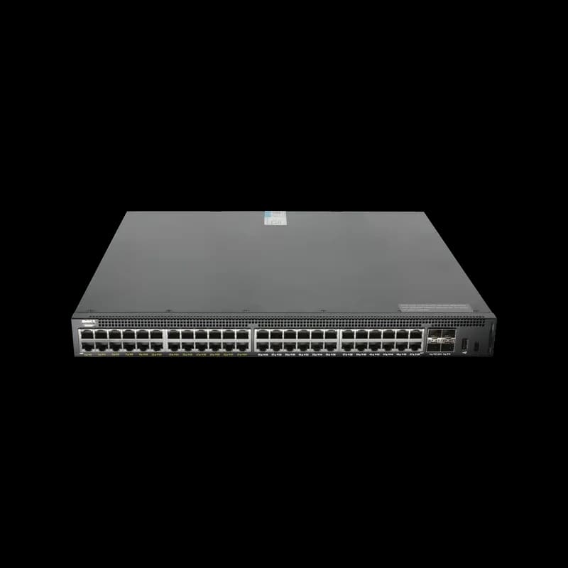 X1052P - Dell 48-Ports PoE+ GE Switch 1U with 4 x 10 GE SFP+ Ports